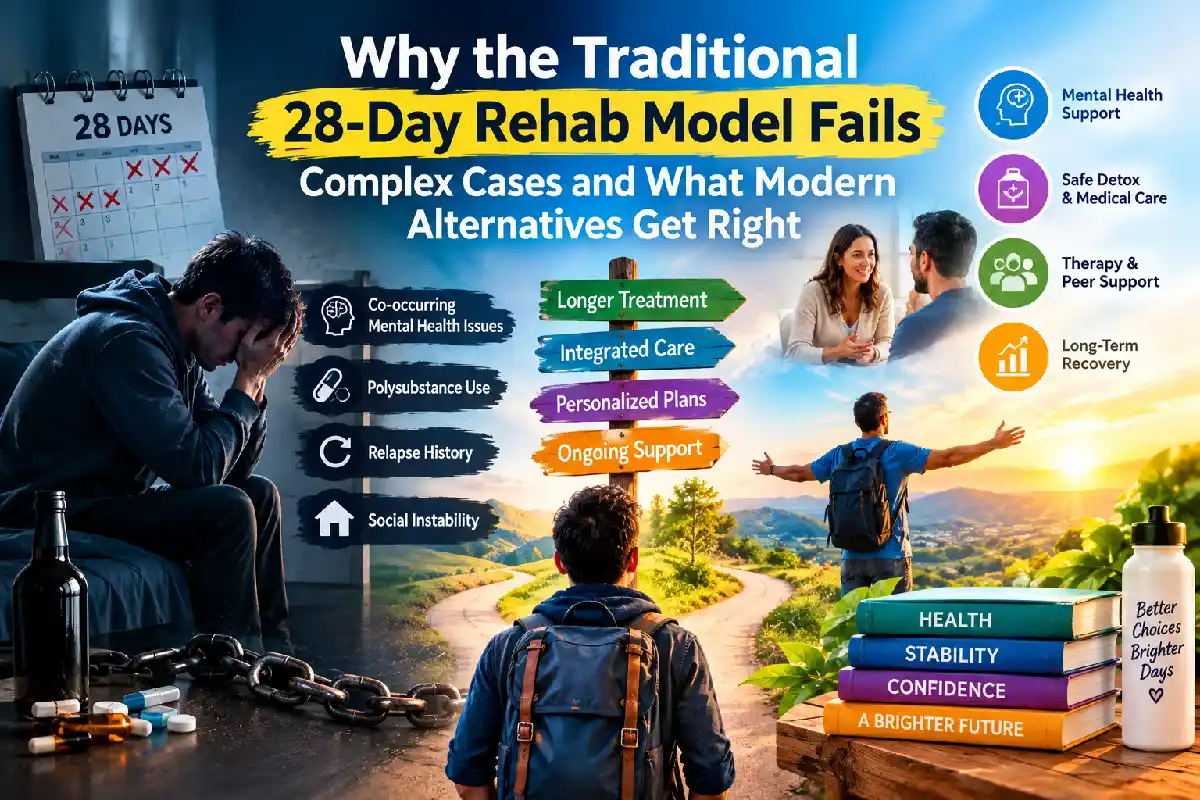 Why the Traditional 28-Day Rehab Model Fails Complex Cases and What Modern Alternatives Get Right